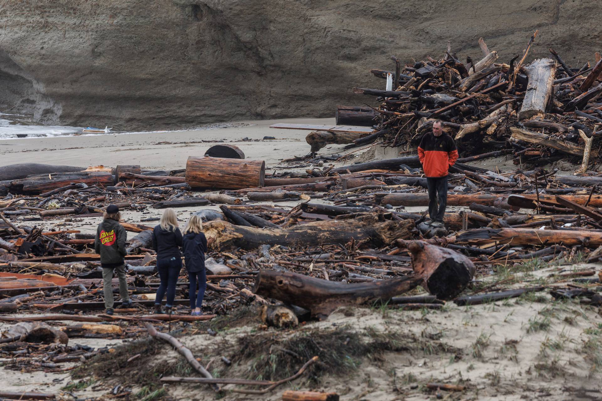 Rainstorms slam northern California