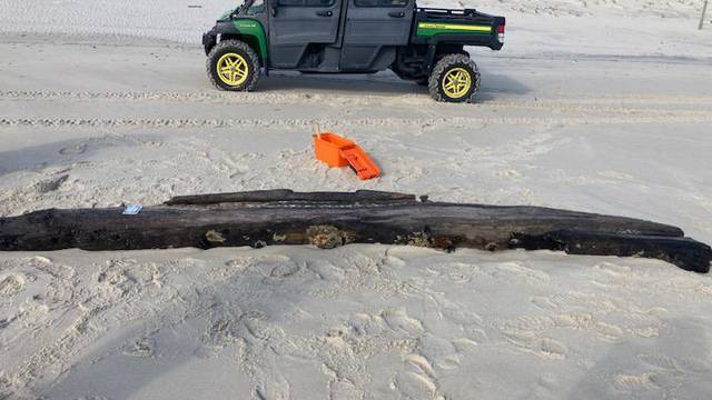 Na plaži u Marylandu našli komad drva, otkrili da je to dio broda iz sredine 19. stoljeća