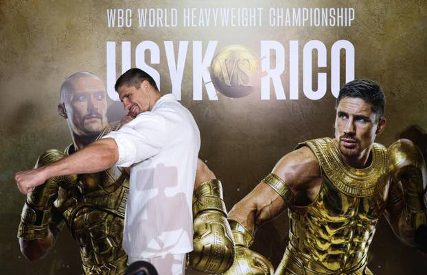 Oleksandr Usyk v Rico Verhoeven launch event