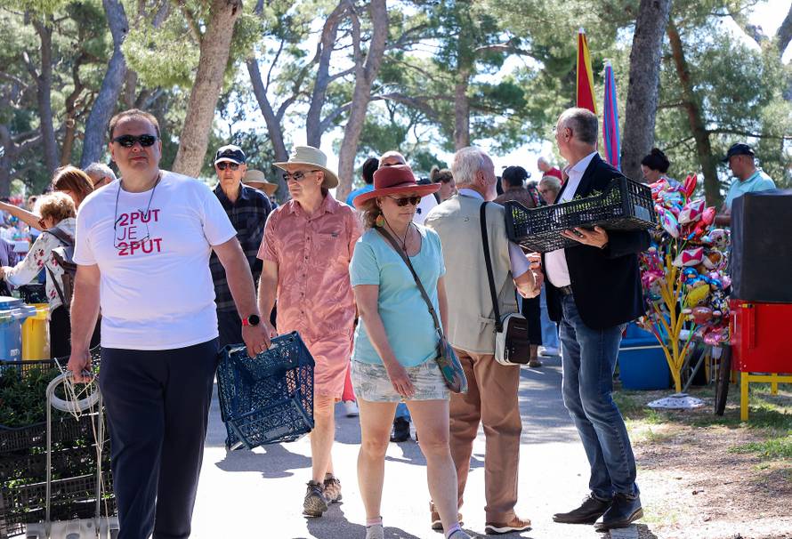 Split: Tradicionalna proslava Praznika rada na Marjanu