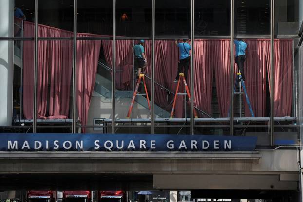 Madison Square Garden, ahead of a reported wedding between Taylor Swift and Travis Kelce