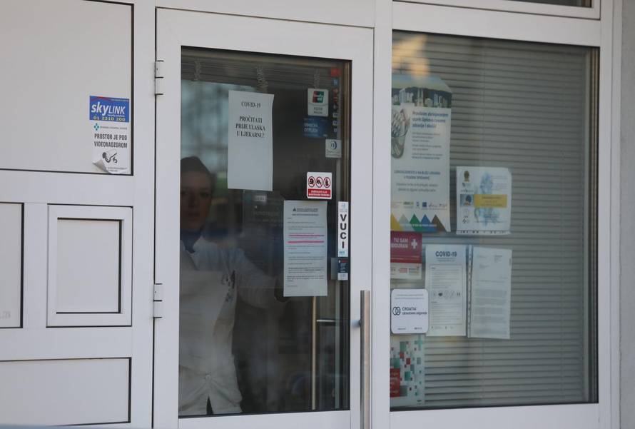 Zagreb: Ordinacija u Grižanskoj 4 u kojoj građani pod sumnjom na koronavirus mogu obaviti pregled 0-24