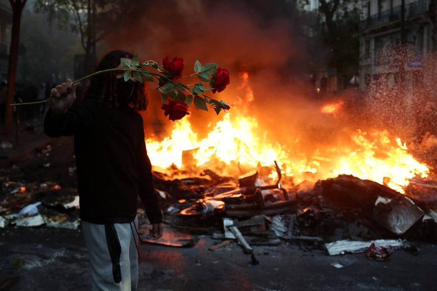 Nationwide protests in France against the cost of living