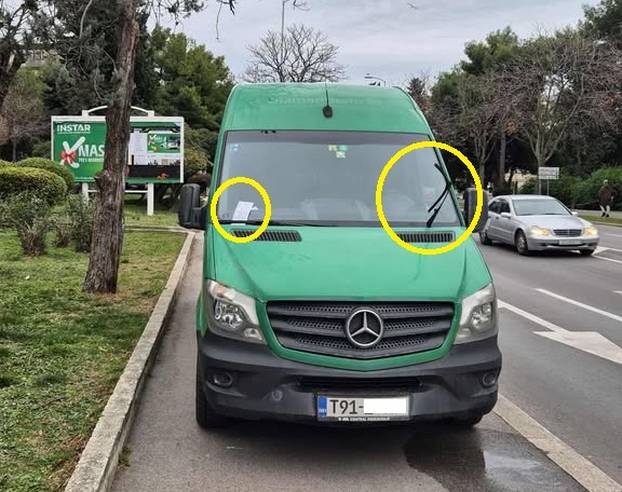 FOTO Tko to tamo pjeva, ups... parkira. Ovako to Hrvati rade, neki uzmu mjesto i invalidima...