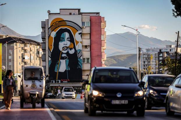 Mural festival, in Kosovo
