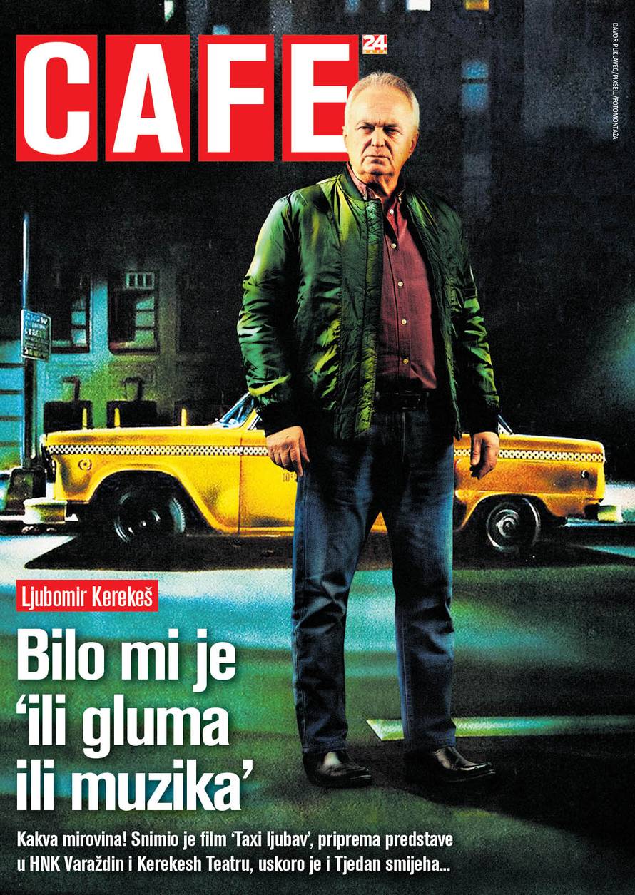 Ljubomir Kerekeš pozirao nam za Cafe kao taksist Robert De Niro: Ništa zasad od mirovine