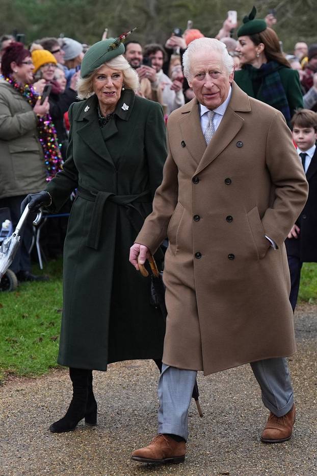 Royals attends Christmas Day Church service