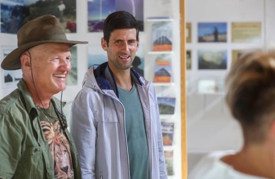 Novak Đoković posjetio Bosnske piramide te nakon toga otišao na ručak