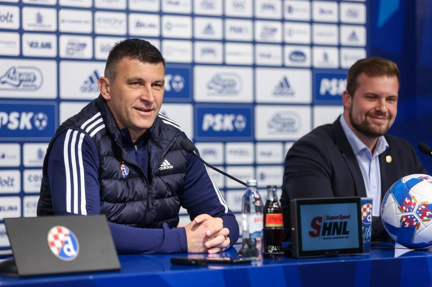 Zagreb: Konferencija za medije GNK Dinamo uoči utakmice s NK Osijek