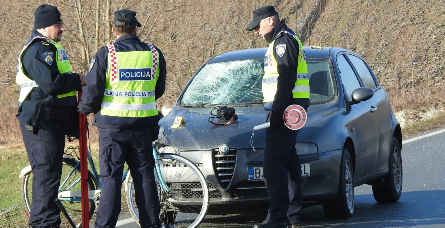 Tragedija kod Garešnice: Vozač udario biciklista i usmrtio ga...