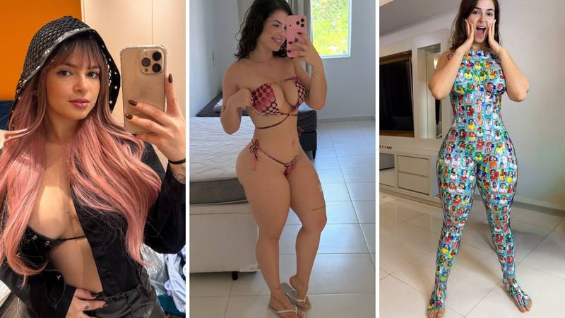 FOTO Brazilka koja se oblijepila sličicama nogometaša: 'Ja sam tvrtka! Ulažem u nekretnine...'