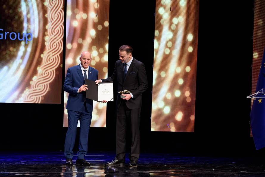 FOTO Najuspješnije hrvatske tvrtke dobile Zlatnu kunu: Elka je najbolja velika kompanija