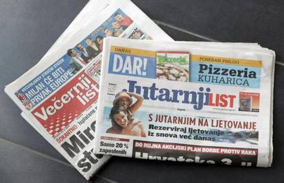 Dnevne novine nakon pet godina dižu cijenu za kunu