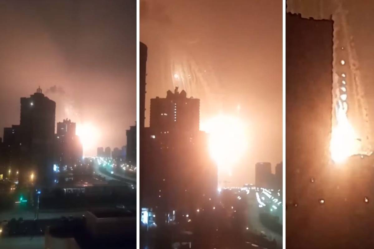 VIDEO Pogledajte trenutak u kojem avion udara u zgradu. Ukrajinci: 'Srušili smo ga!'