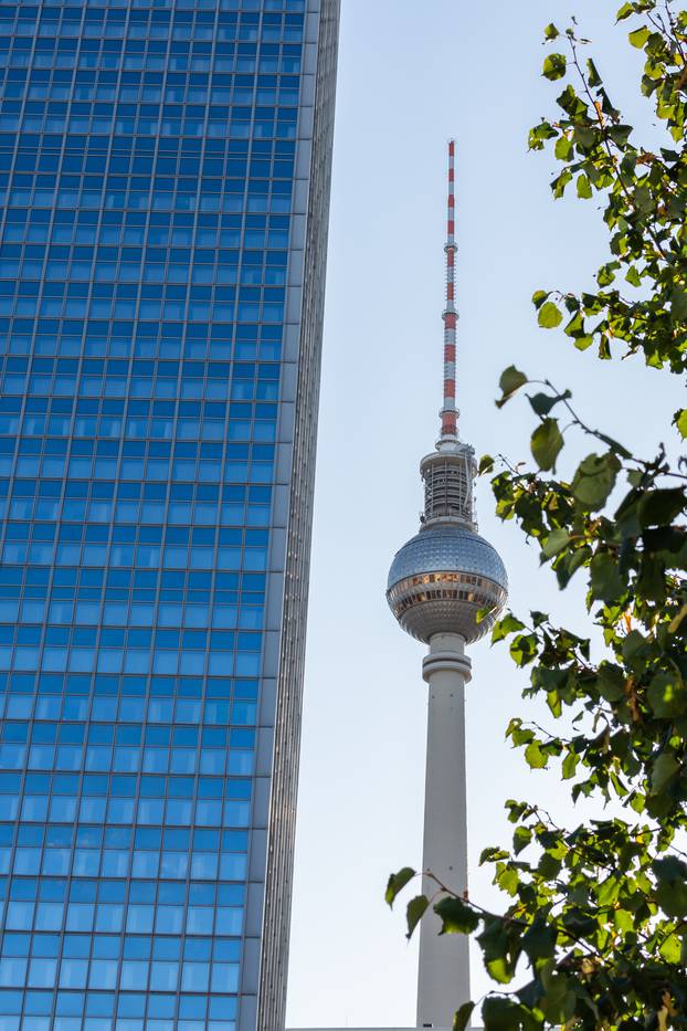 View of the television tower