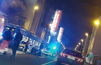 VIDEO Jedan čovjek ozlijeđen  u prometnoj nesreći u Zagrebu