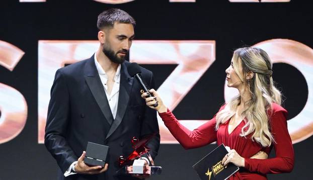 Zagreb: Ceremonija  dodjele  nagrade SuperSport Hrvatske nogometne lige