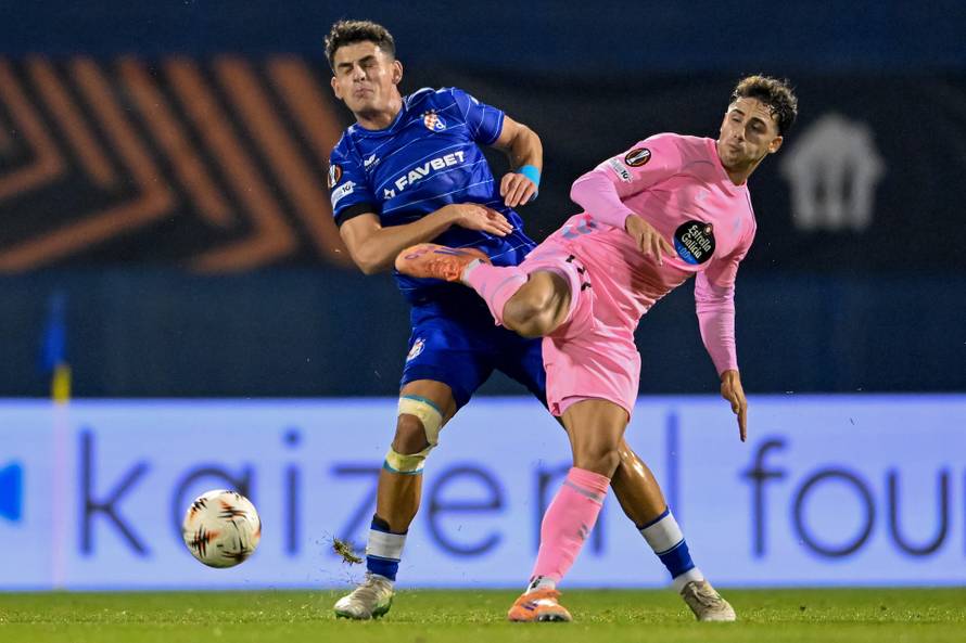 Zagreb: UEFA Europska liga, grupna faza, 4. kolo, GNK Dinamo - Celta Vigo