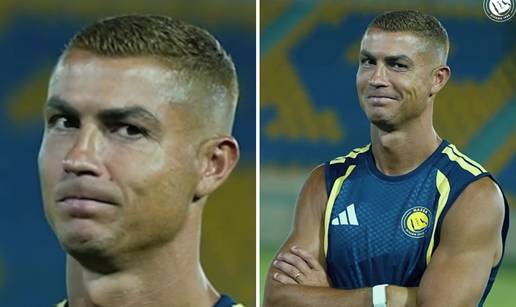 VIDEO Ronaldov novi imid&zcaron; je &scaron;okirao fanove: 'Izgleda kao kip samog sebe. &Scaron;to si je napravio?'