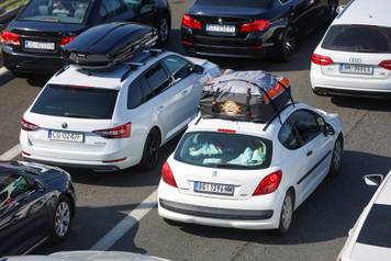 Zagreb: Velika gužva na naplatnoj postaji Lučko 