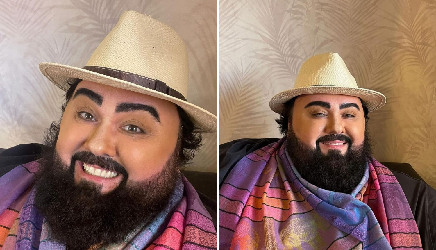 Jacques Houdek oduševio svoje pratitelje maskom Pavarottija: 'Vrh si! Izgledaš isto kao on!'