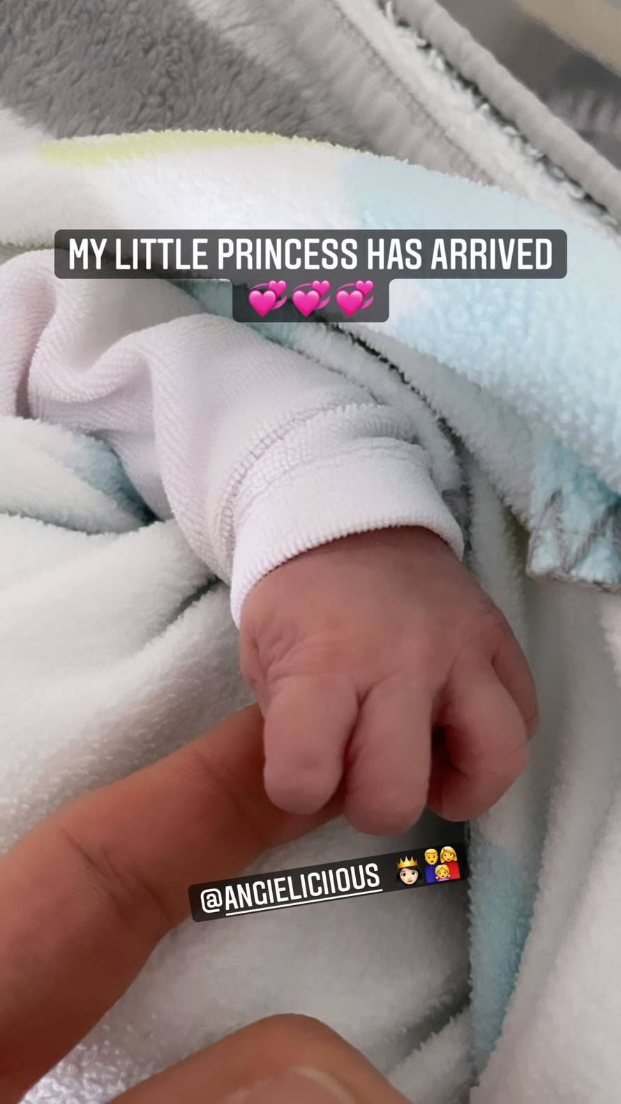 Kastratijeva Anđela rodila je curicu: Dobrodošla nam Indiah!