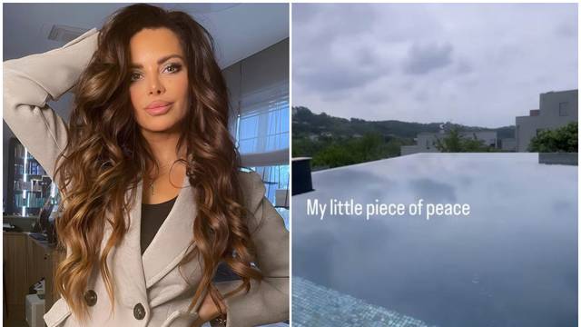 Pišek pokazala svoju luksuznu vilu i otkrila kada će se moći useliti u nju: 'Moj mali dio mira'