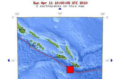 Potres od 6,8 po Richteru pogodio Solomonske otoke