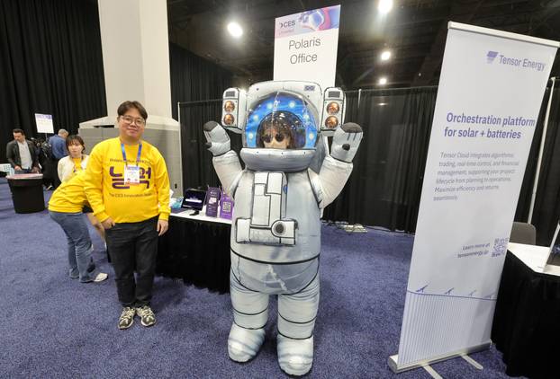 CES 2025, an annual consumer electronics trade show, in Las Vegas