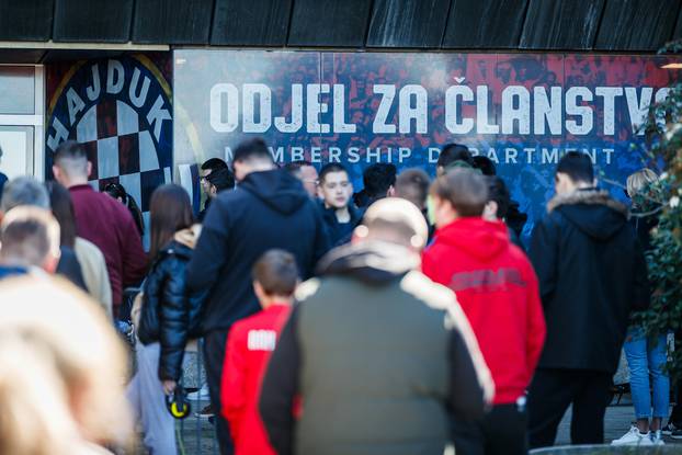 Split: Počela je prodaja karata za derbi između Hajduka i Dinama