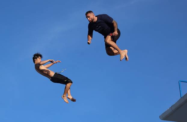 Split: Sportsko-humanitarno natjecanje "Najluđi skakač Hrvatske"