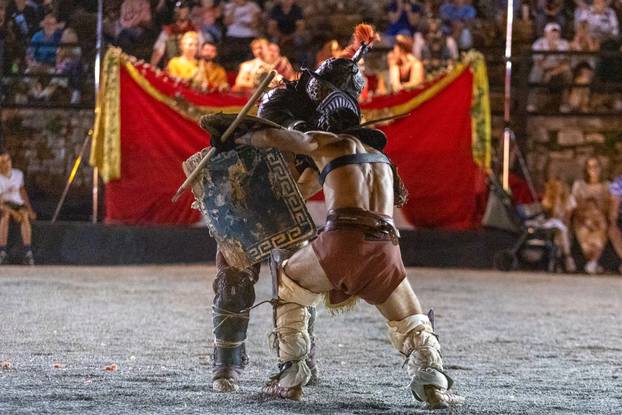 Borbe gladijatora u pulskoj Areni