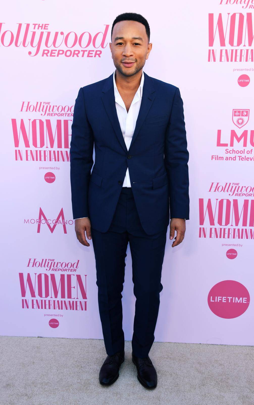 John Legend attends the Hollywood Reporter's annual Women in Entertainment Breakfast Gala in Los Angeles