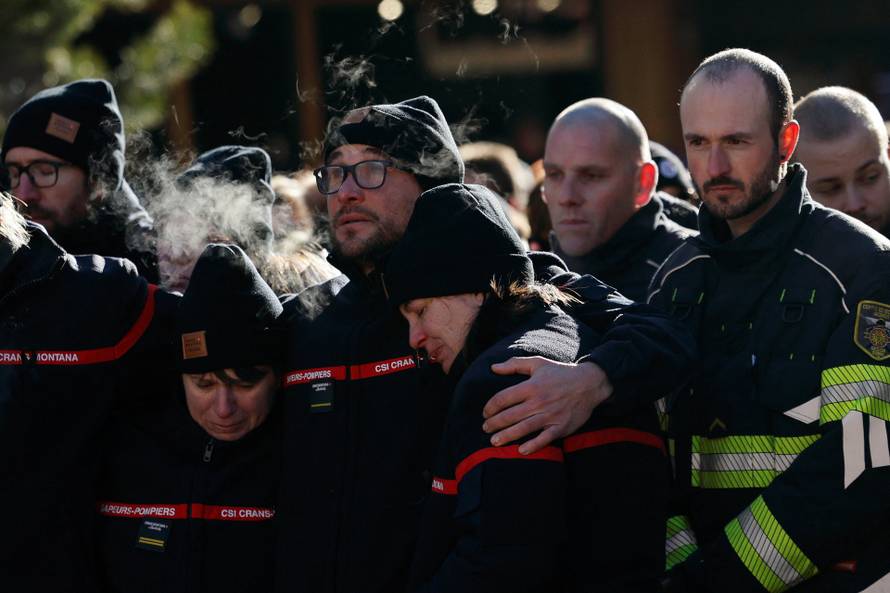 Aftermath of New Year's Eve party fire and explosion at Crans-Montana's "Le Constellation" bar