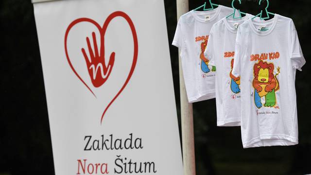 Zagreb: Humanitarna dječja utrka "Zdrav kao lav" u organizaciji Zaklade Nore Šitum