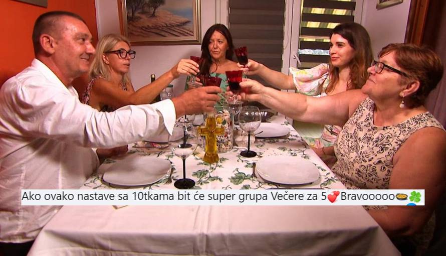 Anka u 'Večeri za 5' također je dobila 40 bodova, gledatelji su zadovoljni: 'Samo tako dalje'