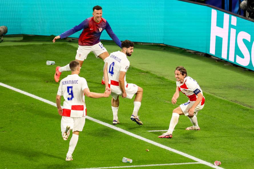 Leipzig: Hrvatska vodi 1:0  na  susretu Hrvatske i Italije u 3. kolu skupine B na Europskom prvenstvu