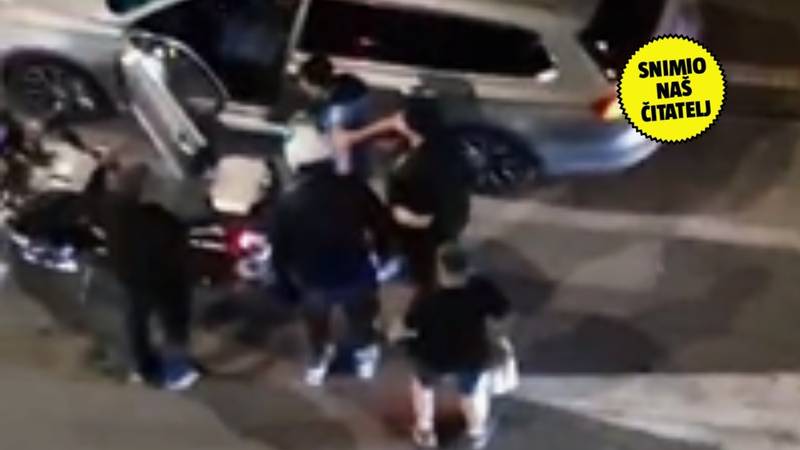 ŠOKANTNA SNIMKA Motorist napao taksista u Zagrebu