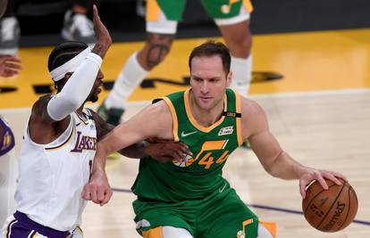 Lakersi slomili Jazzere: Babo solidan; Šarić bez koša iz igre