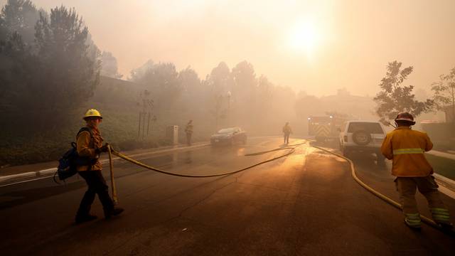 Silverado Fire in California