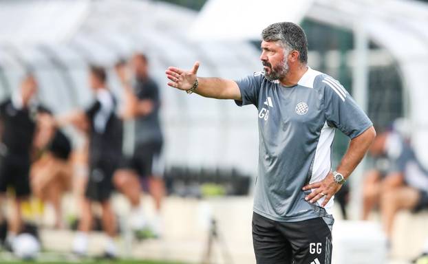 Radomlje: Pripremna nogometna utakmica između Kalcer Radomlje i HNK Hajduk