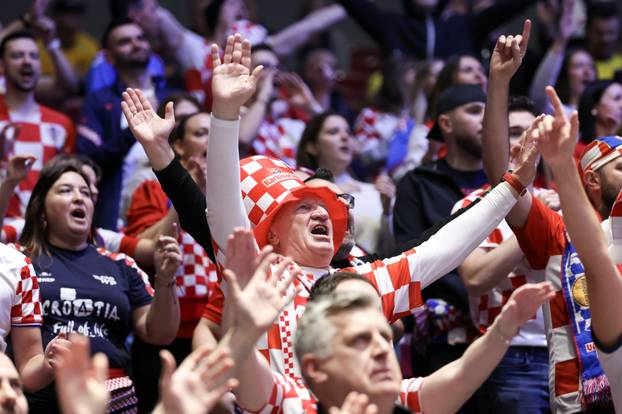 Susret Islanda i Hrvatske u drugom krugu EHF Europskog prvenstva, navijači