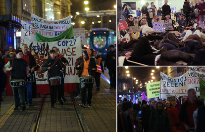 VIDEO Klimatski marš u Zagrebu: 'Vladajući još uvijek nisu smanjili emisiju CO2'