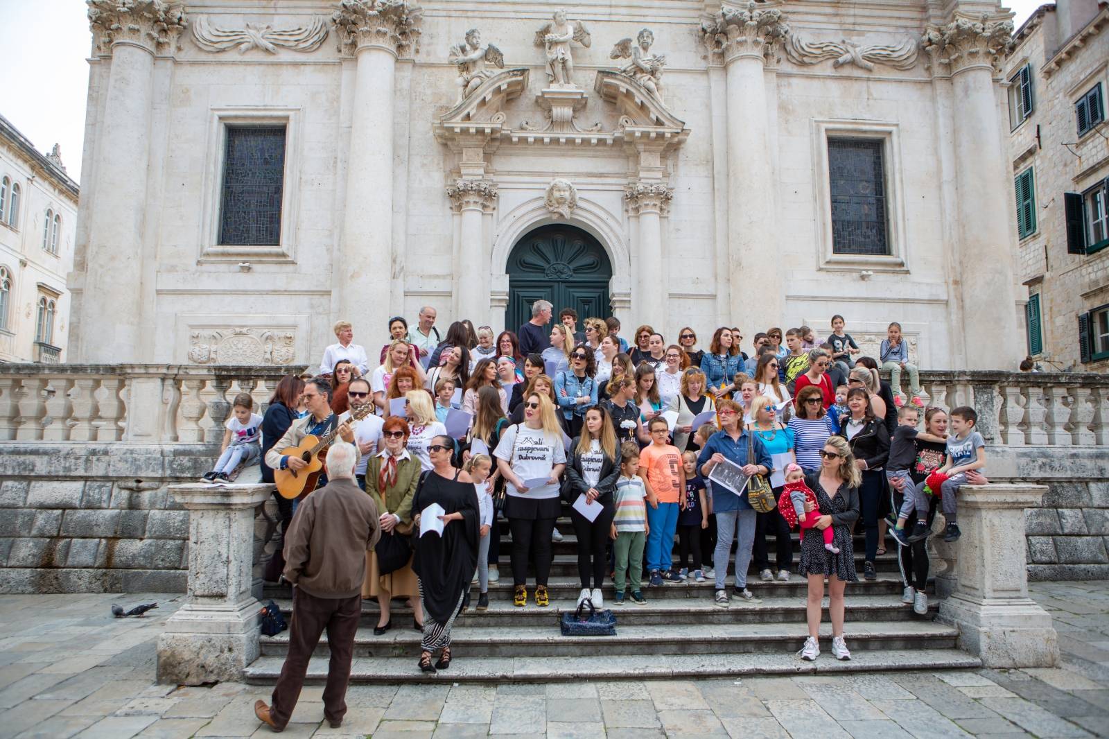 Dubrovnik: Pjesmom ispred crkve svetog Vlaha oprostili se od Ãele JusiÃ¦a
