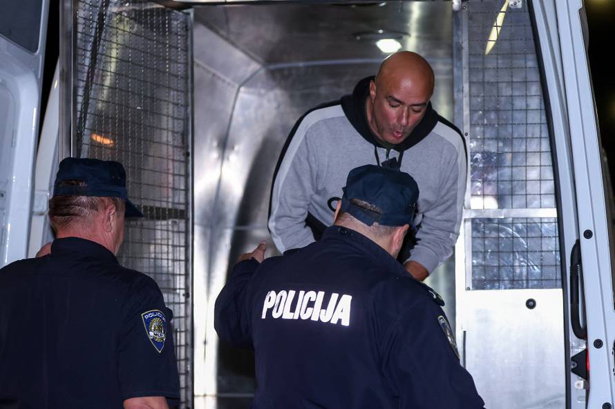 Velika Gorica: Privođenje Leona Lučića na Županijski sud