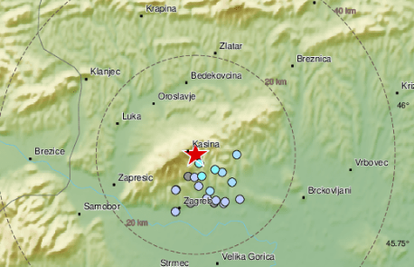 Novi potres u Zagrebu: 'Jako se čulo, a onda se dobro zatreslo'