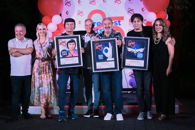 Zagreb: Promocija ekskluzivne glazbene edicije 25 greatest hits te proslava rođendana Croatia Recordsa