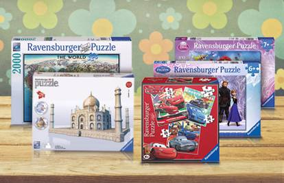 Slažite i kreirajte! Ravensburger puzzle na popustu do -25%