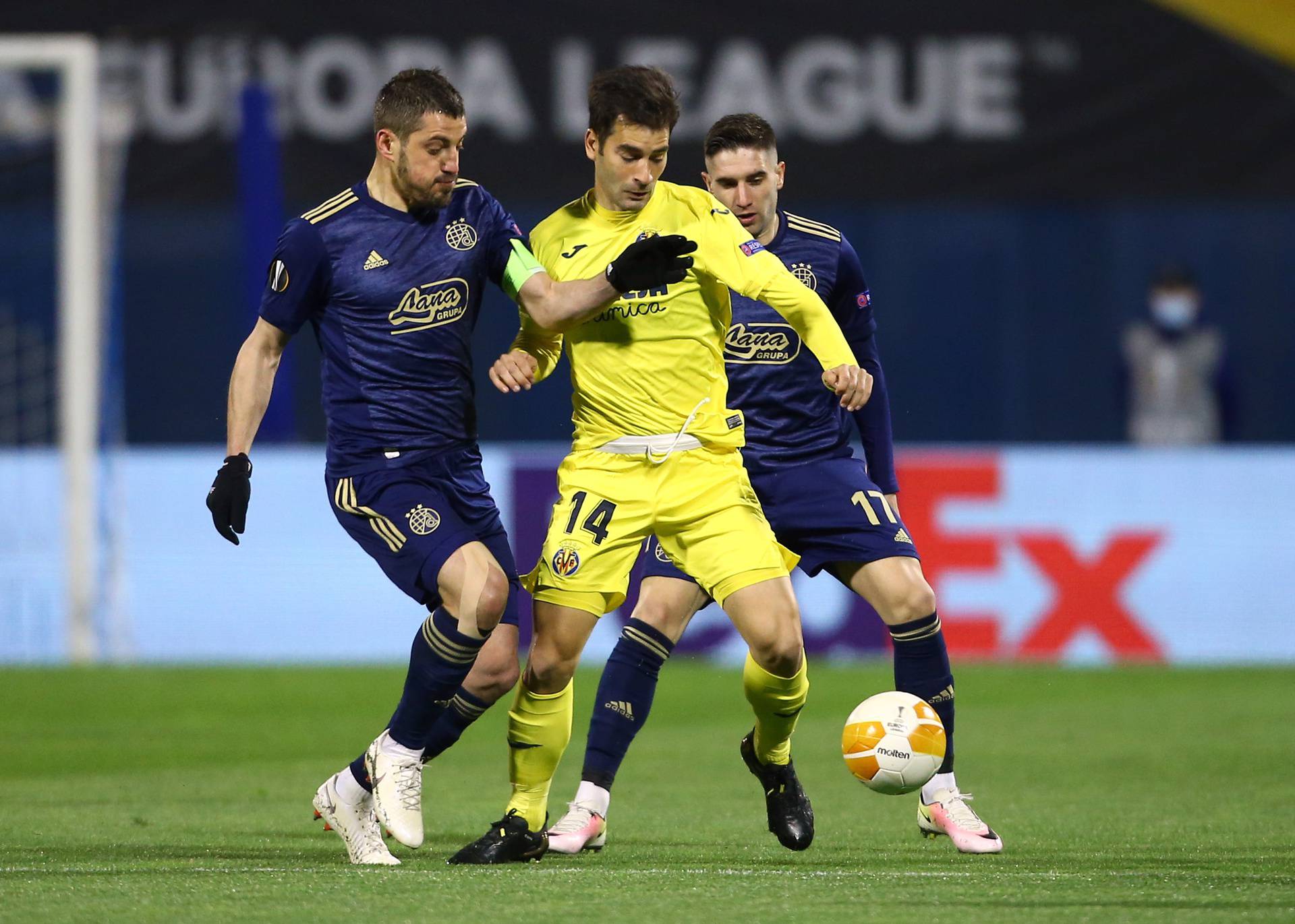 Europa League - Quarter Final First Leg - GNK Dinamo Zagreb v Villarreal