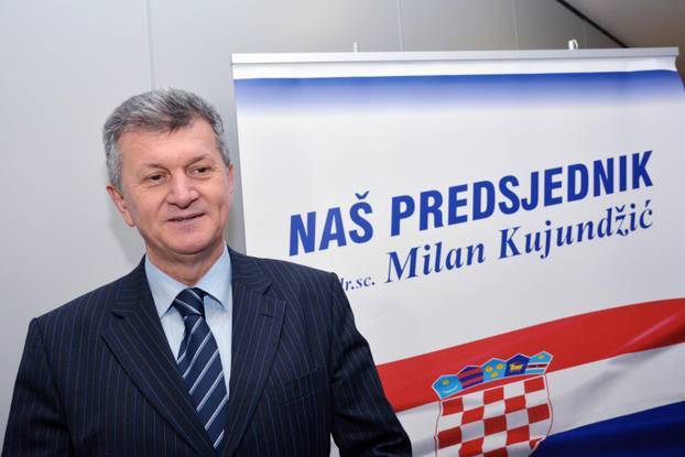 Sisak: Predstavljanje izbornog programa Nova Hrvatska,  Milana Kujundži?a